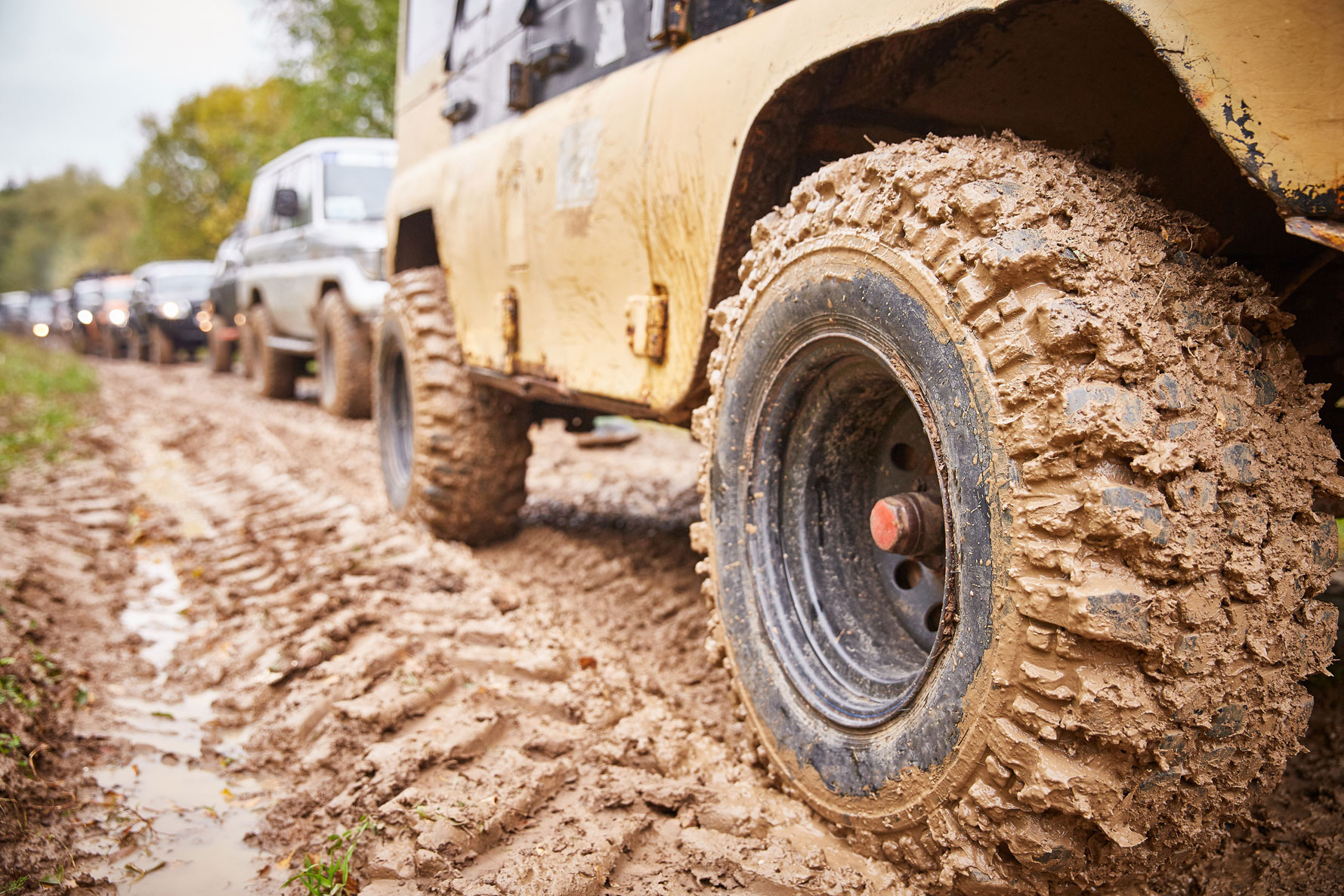 Qual a melhor medida de pneu para carros off-road?